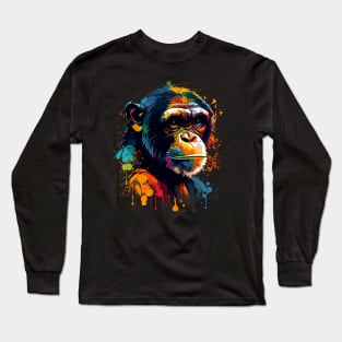 Chimpanzee Long Sleeve T-Shirt